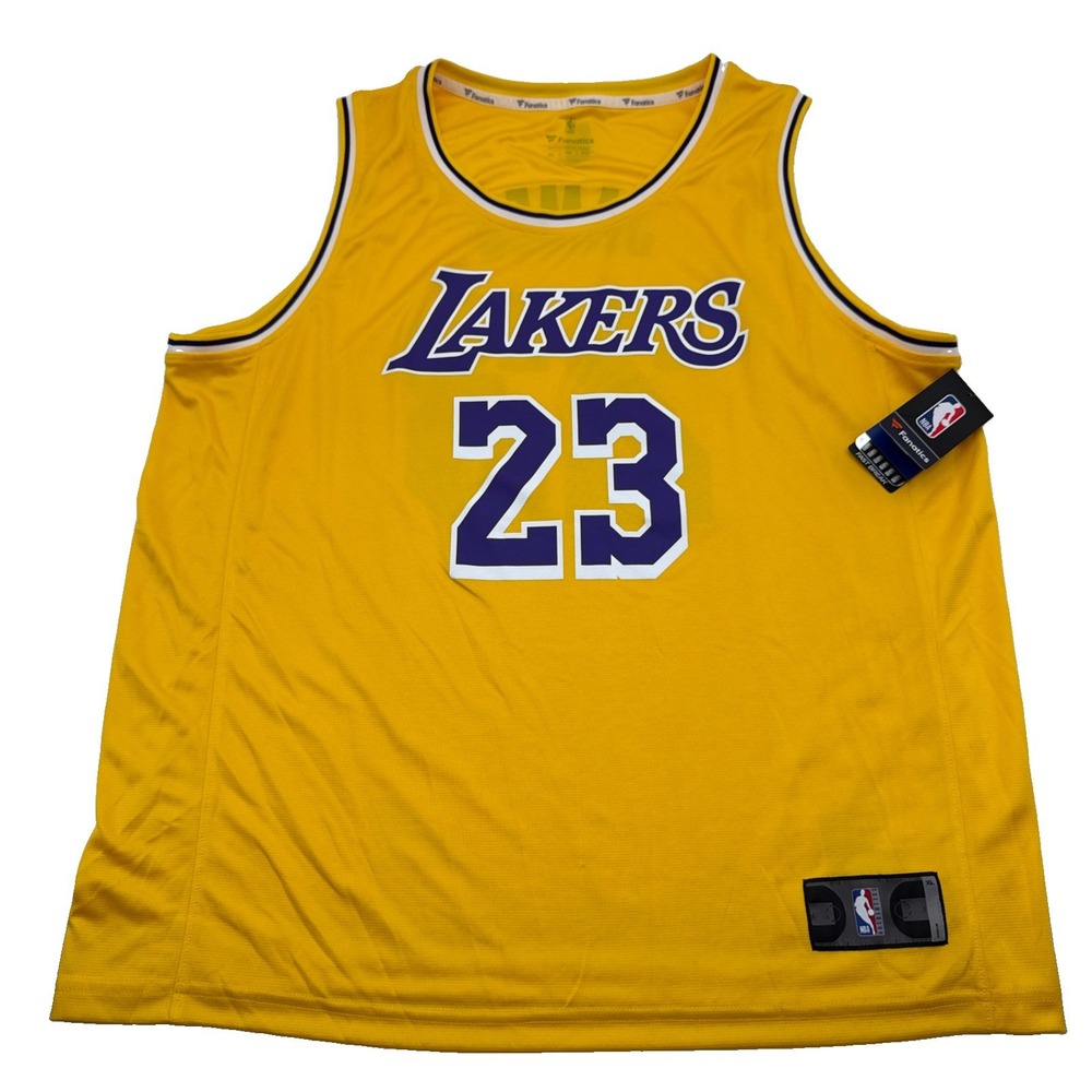 LeBron James Los Angeles Lakers #23 Fanatics Jersey NWT XL